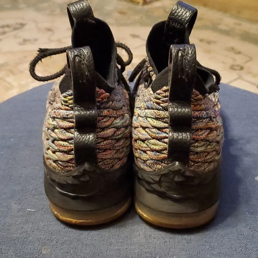 2018‎ Nike Lebron 15 XV Size 5.5 Y Sneakers Four Horseman Fruity Pebbles Shoes